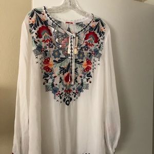 Johnny Was Bisma Blouse